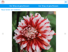 Tablet Screenshot of dahlienversand.de